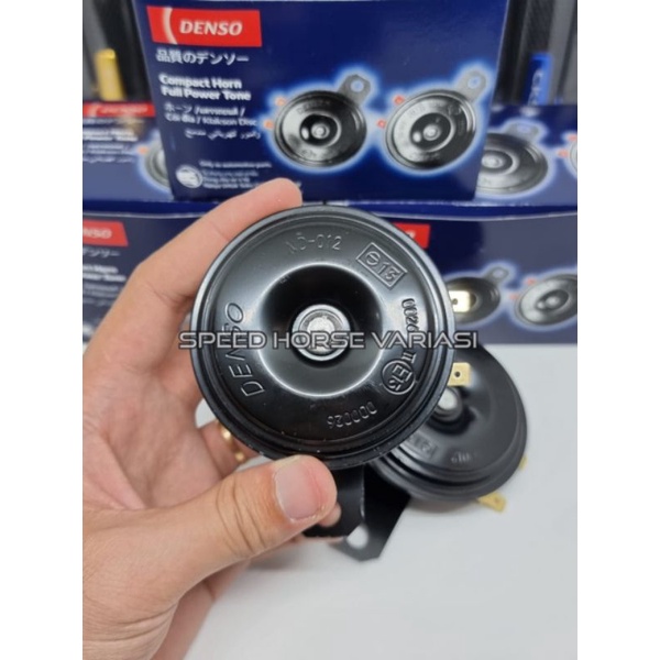 klakson Denso Disc WaterProof 12 V bisa buat motor&amp;Mobil 100% Original