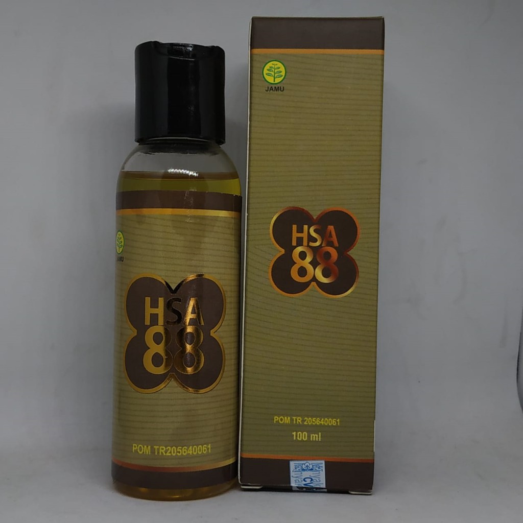 Minyak Hsa 88 Isi 100 ML Minyak Herbal Untuk Sakit Kepala, Rematik, Kesemutan, Maag, vertigo