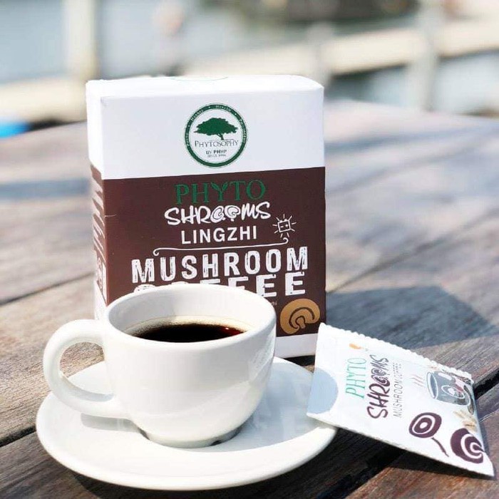 

Kopi shrooms lingzhi coffee 15as