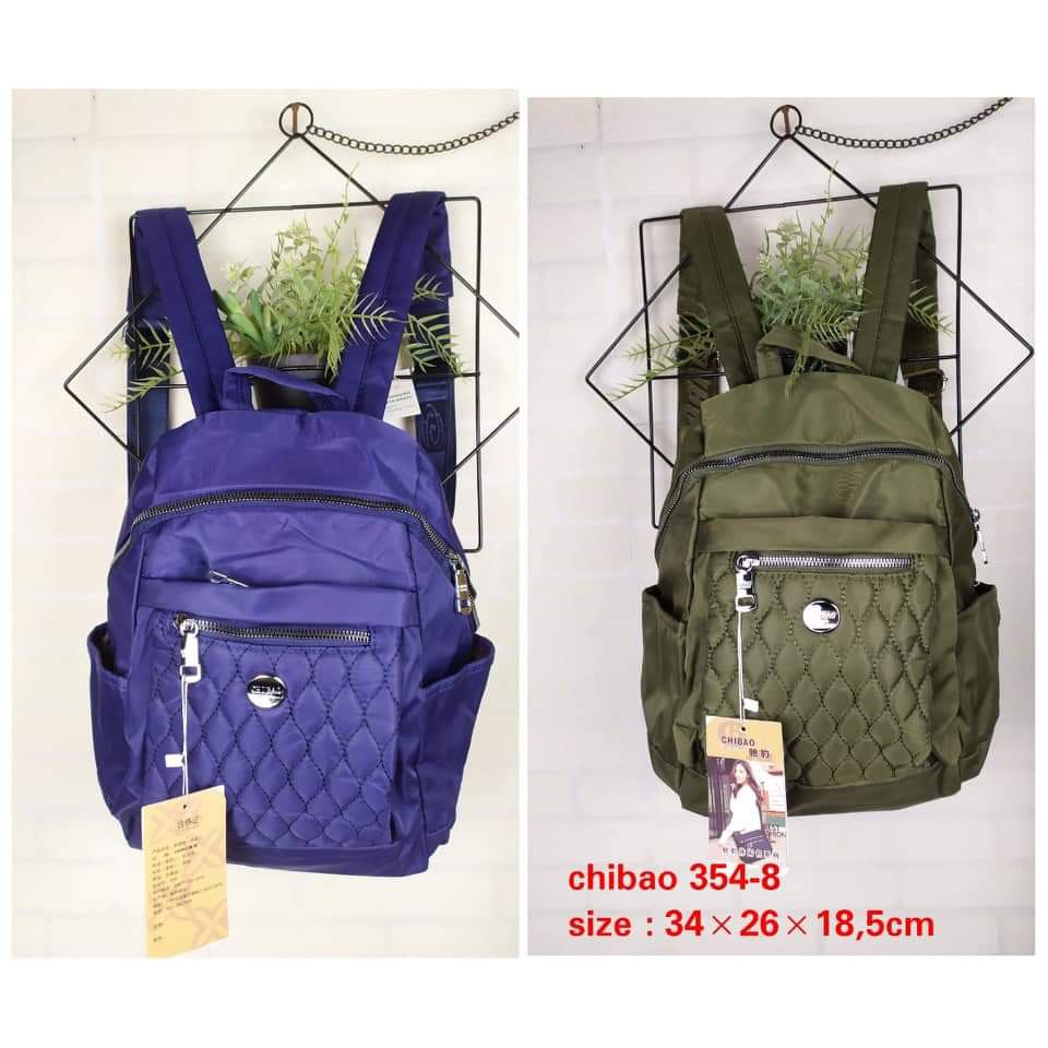 Tas Ransel Wanita Tas Ransel Chibao kode 354-8 size 34x26x16 cm MODEL RANSEL CHIBAO SPECIAL PRICE !!