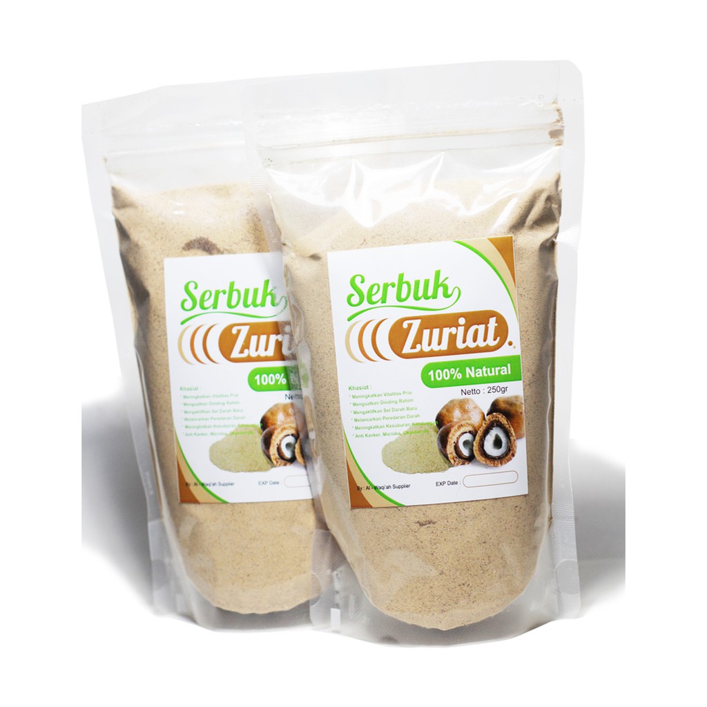 Bubuk / Serbuk Buah Zuriat 250gr / 100% Buah Zuriat Halus