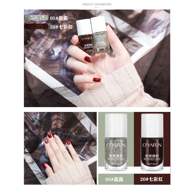 OYAFUN KUTEK KOREA PEEL OFF NAIL POLISH