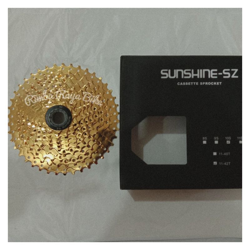 Sproket 10speed Gold Sunshine || Gir 10speed || Gir gold