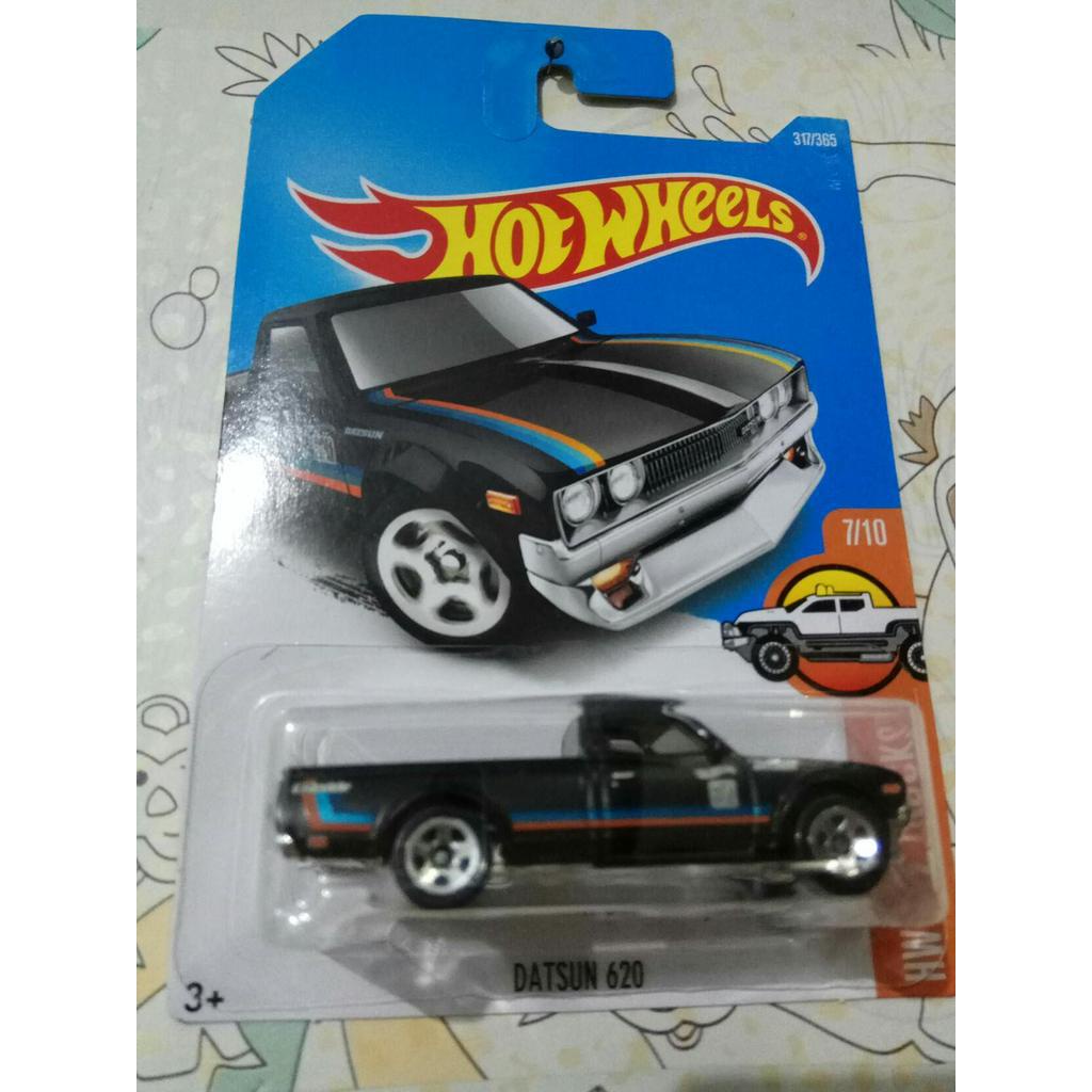 Hot Wheels - Datsun 620 Black HW Hot Trucks