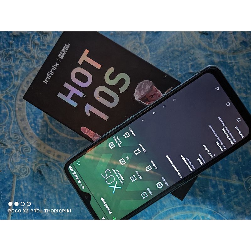 INFINIX HOT 10S 4/64GB SECOND FULLSET
