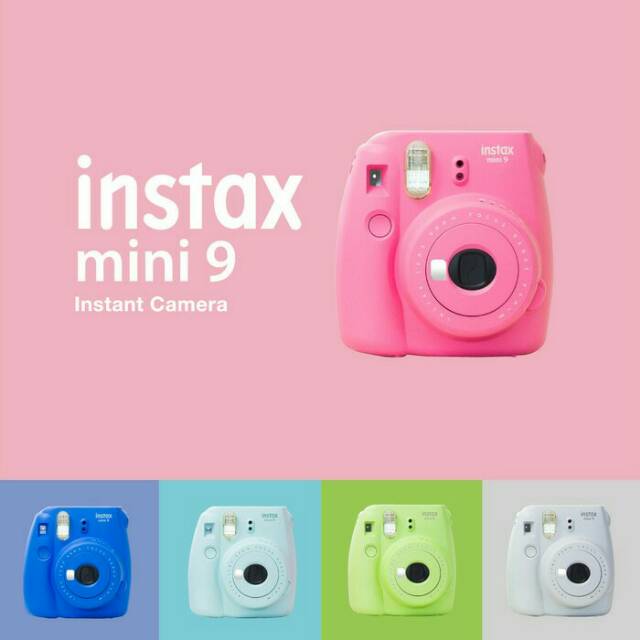 Fujifilm Instax Mini 9 COCOK BUAT SELFI KAMERA TERBAIK DAN HASIL BERKUALITAS