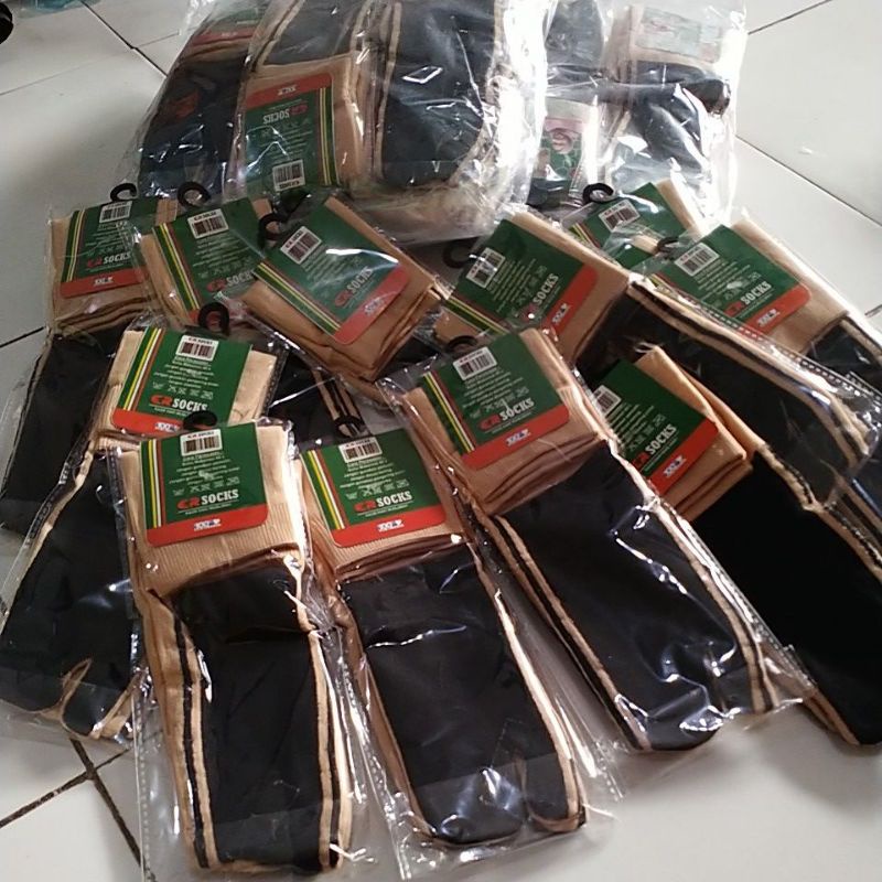 Telapak hitam, kaos kaki muslim-Sebetis tapak hitam