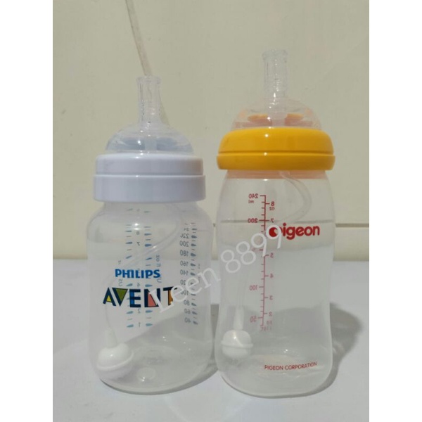 Straw Drink/Dot Sedotan Untuk Botol Classic Universal/Pigeon Wide Neck 5Cm(Tanpa Botol)