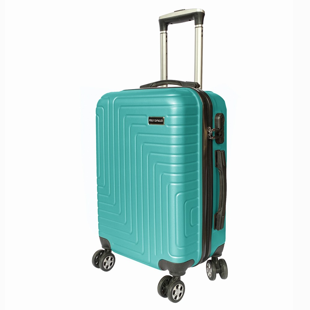 Free Shipping! Koper Fiber POLO MILANO Koper Kabin 20inch Koper Travelling Anti Pecah TC23 - Tosca