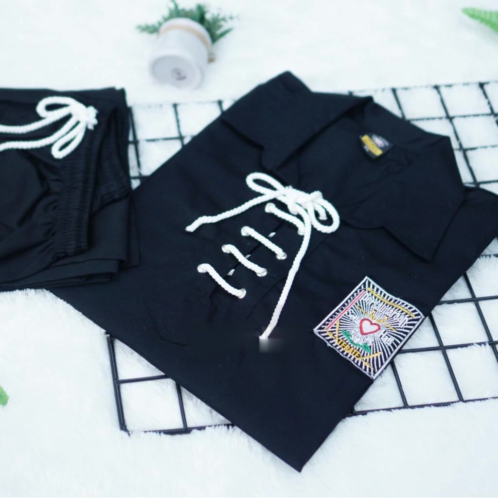 PAKAIAN BAJU ATASAN SAKRAL SET CELANA GEMBORAN WARGA PSHT PENCAK SILAT PRIA WANITA UNISEX PSHT NAGAT
