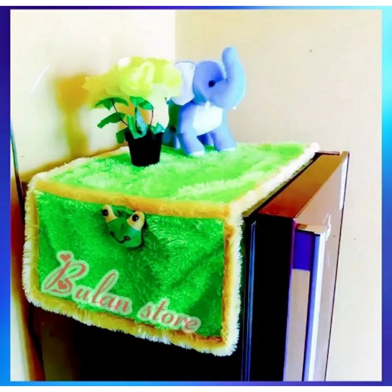 Taplak Meja Kulkas Taplak Kulkas 1 Pintu Cantik Taplak Kulkas 2 Pintu Terbaru Sarung Kulkas 1 2 Pint