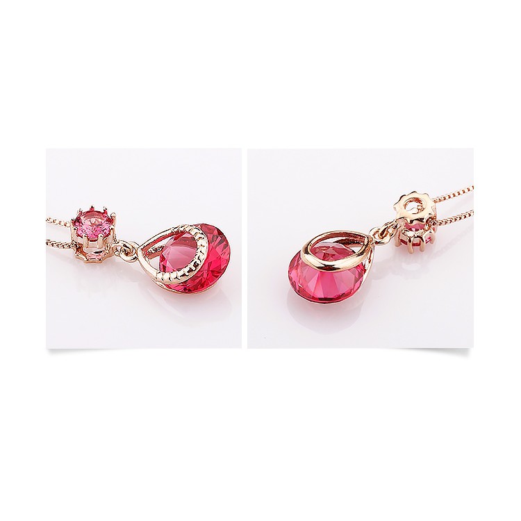 Sovereign Stone Kalung Kristal Impor Wanita Crystal Pendant Cewek Cantik Hadiah Kado Ultah Elegan