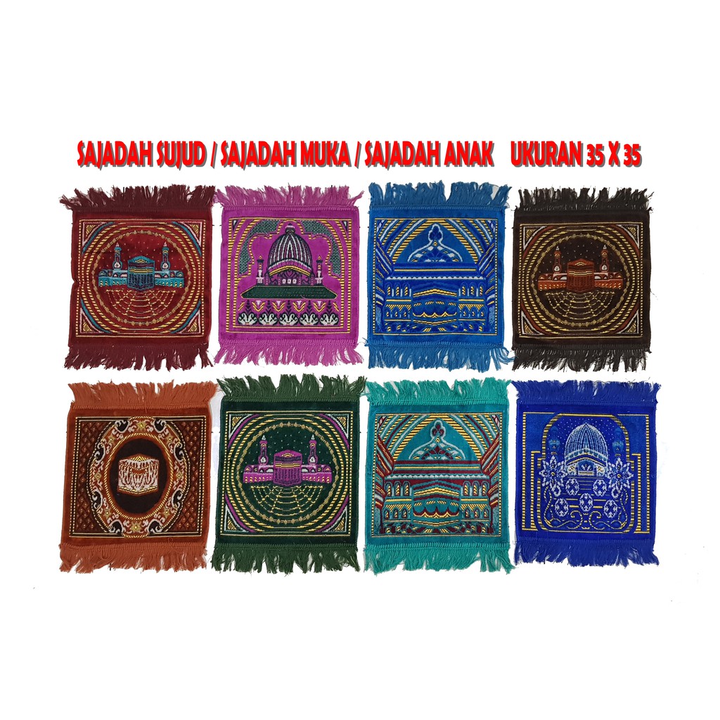 Sajadah Sujud Muka / Kepala Anak ukuran 35x35