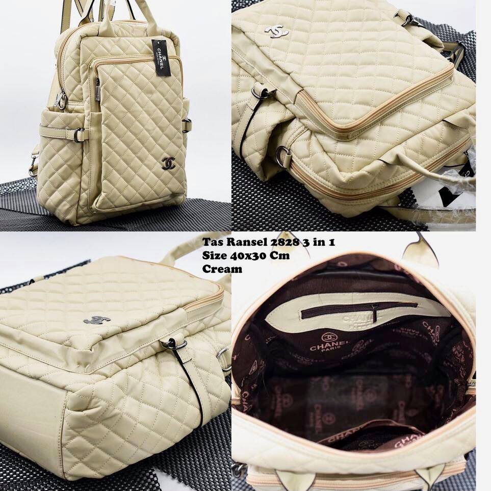 CNL 828 Tas Ransel Wanita 3in1 Tas Laptop Tas Batam Import Murah