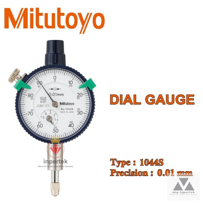 Dial MITUTOYO 1044S 5mm Dial Gauge Mitutoyo ORI Dial indicator Alatmtp