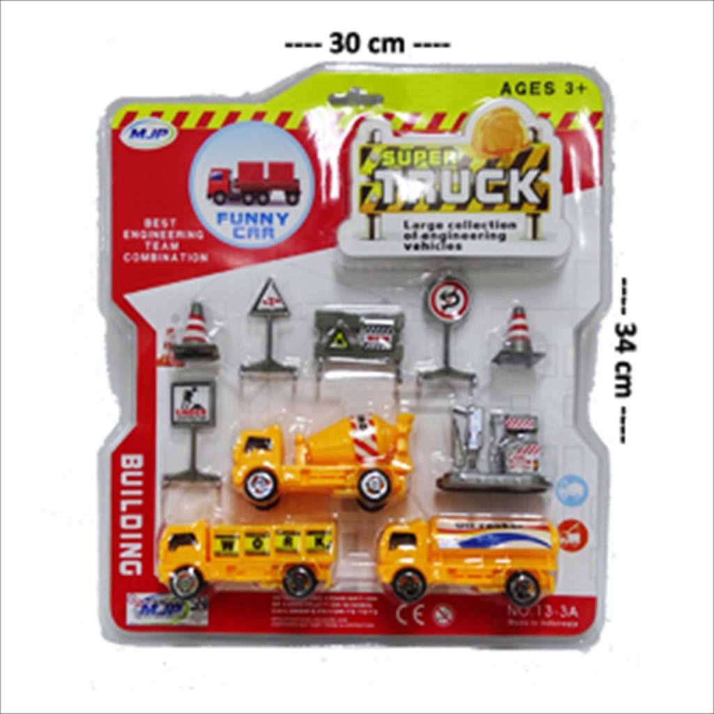 Sekawantoys Mainan Anak Super  Truck Pull Back TERMURAH!!