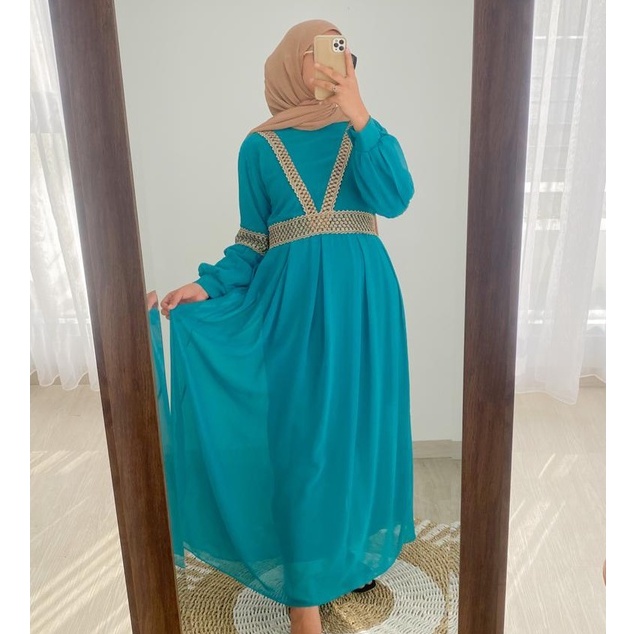 QUINSHA DRESS - DRESS CANTIK, DRESS MURAH
