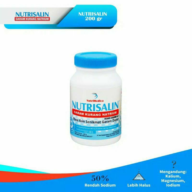 

NUTRISALIN Garam Diet 200gr