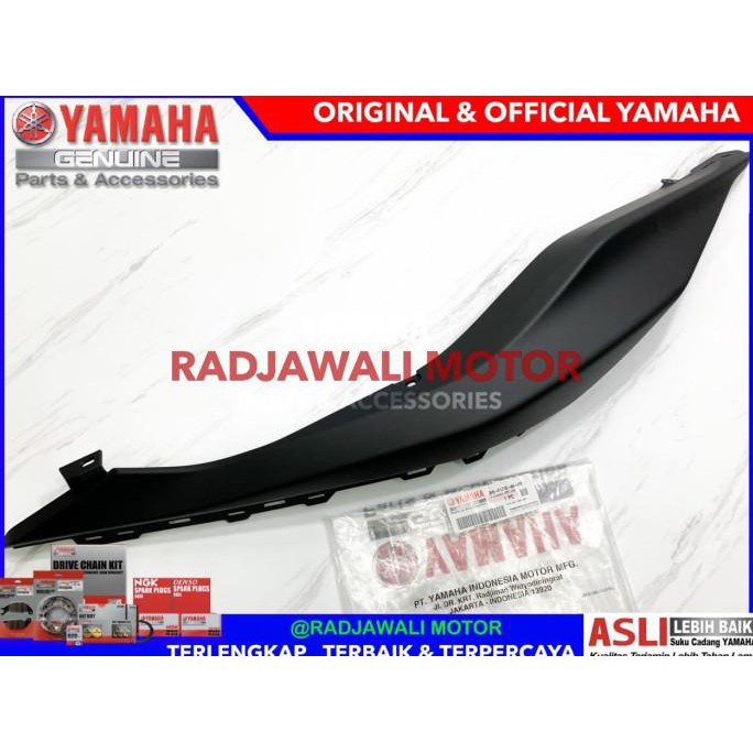 Cover Body Kiri Aerox 155 Hitam Doff Asli Original Yamaha