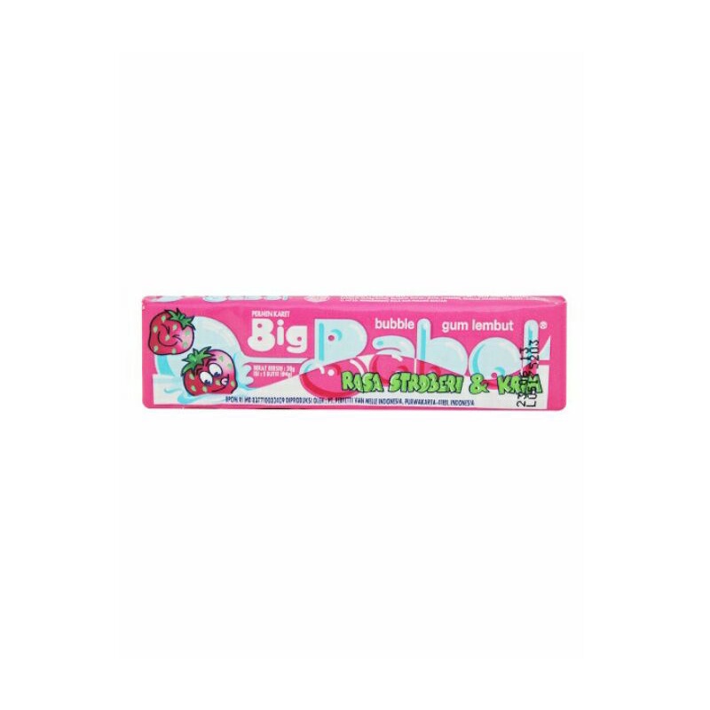 Big Babol Candy Stick Strawberry 20G