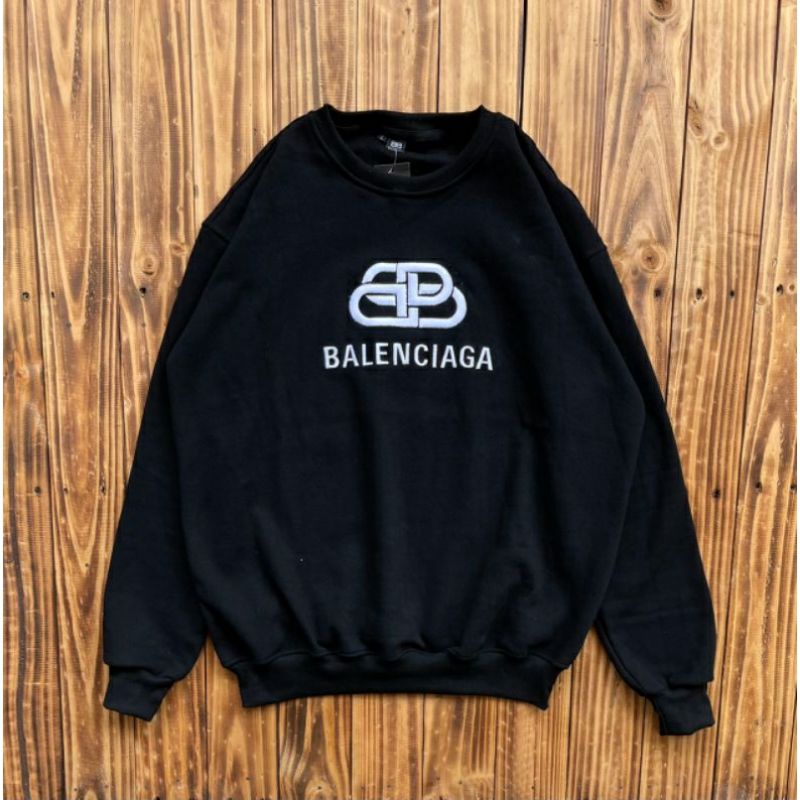 Sweater Crewneck B4lenciaga (S - 6XL) Jumbo Pria Wanita Sweatshirt BIGSIZE BB Mode Blca 5XL 4XL 3XL 2XL