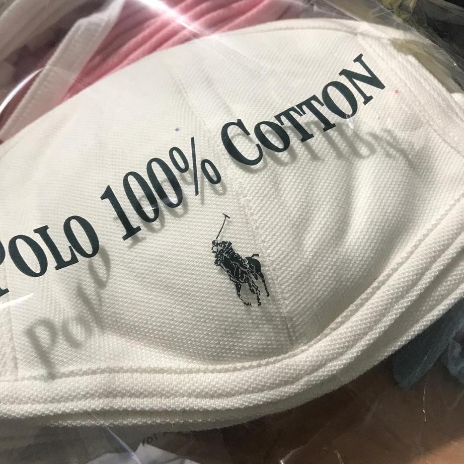 DMR349 POLO Masker Kain Kualitas PREMIUM Lacoste Katun Aman & Nyaman 2 lapis ...