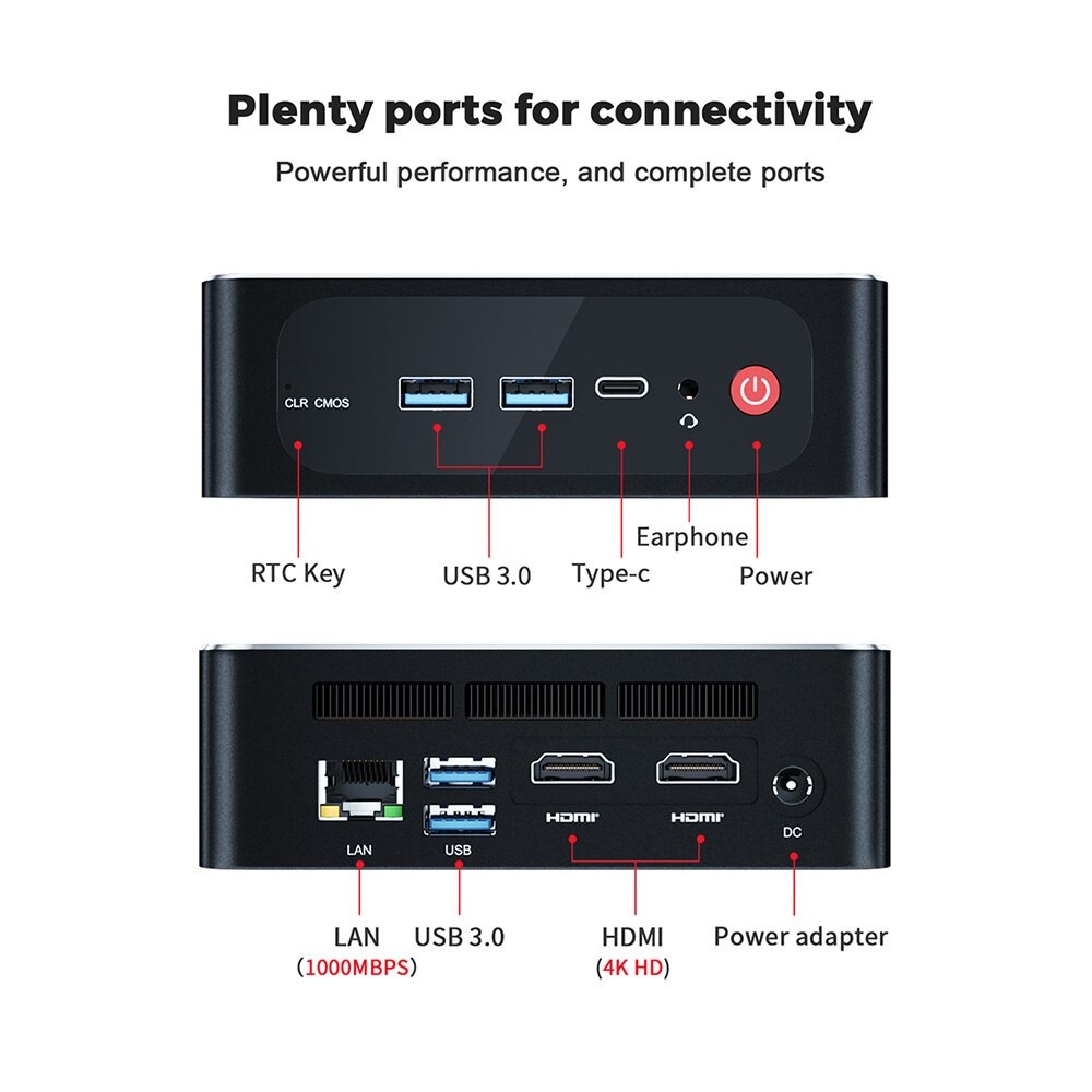 BEELINK SER3 KINGSTON VERSION  -  AMD RYZEN 7 3750H MINI PC 16GB 500GB