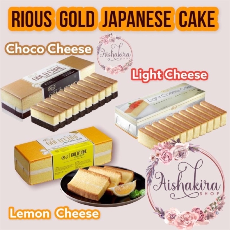 Rious gold cake choco cheese mini 200 gram