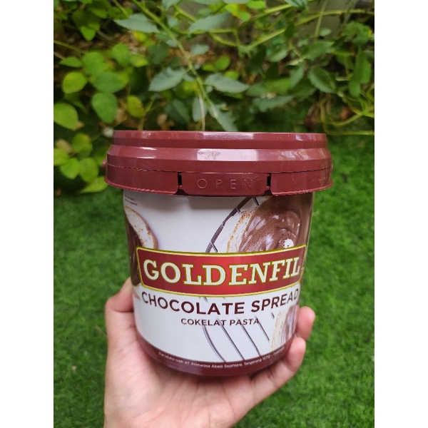 

Ay00! Selai Goldenfil Chocolate Spread 1 Kg - Selai Coklat Pasta Tanpa Crunchy - Cokelat Spread