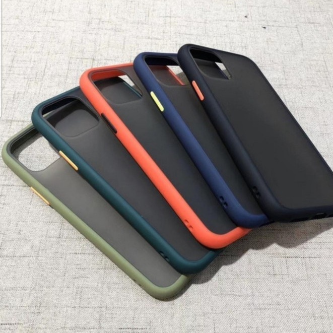 CASE MATTE IPHONE 12 PRO MAX TRANSPARAN FUZE MACARON MY CHOICE - FA