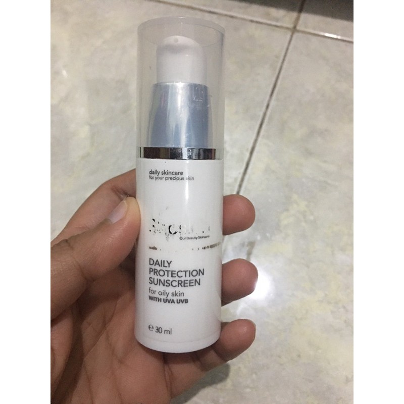 preloved sbcskin (serum, sunscreen)