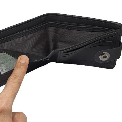 Dompet Pria Cowok Laki Dewasa Bovis Kancing Magnet Seleting Depan Import Original Ori Asli Distro Ke