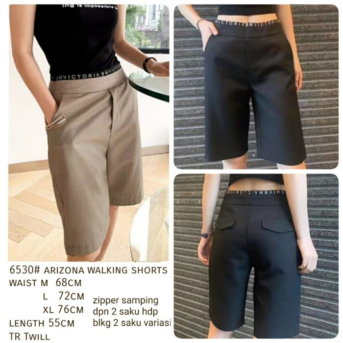 PC- BM- 6530# Arizona Walking Shorts [Celana Wanita 0133] VA7 -PC