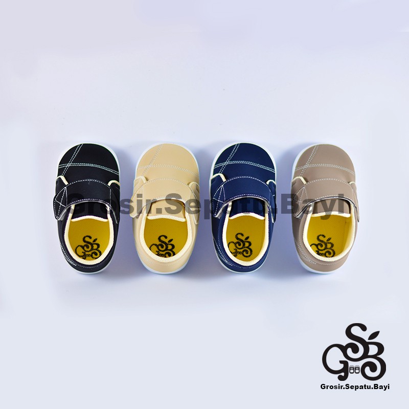 sepatu bayi baby shoes prewalker laki laki perempuan umur 2 sampai 14 bulan model simple classy