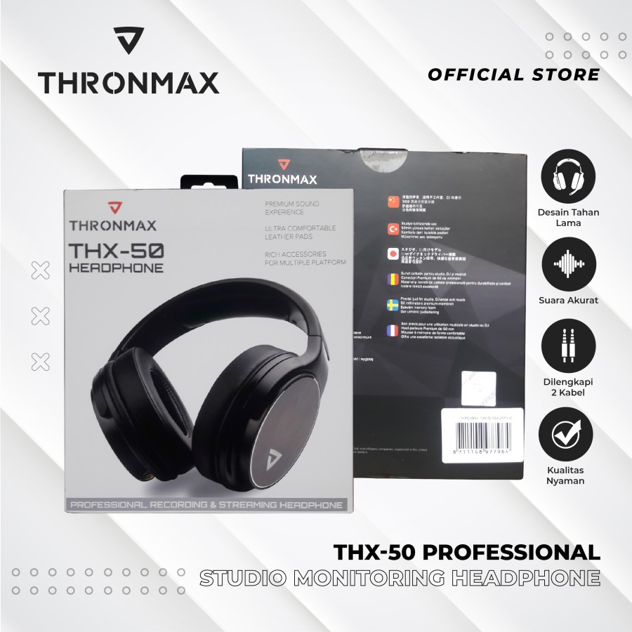 Thronmax THX50 Headphone Detachable Cable / DJ Headset