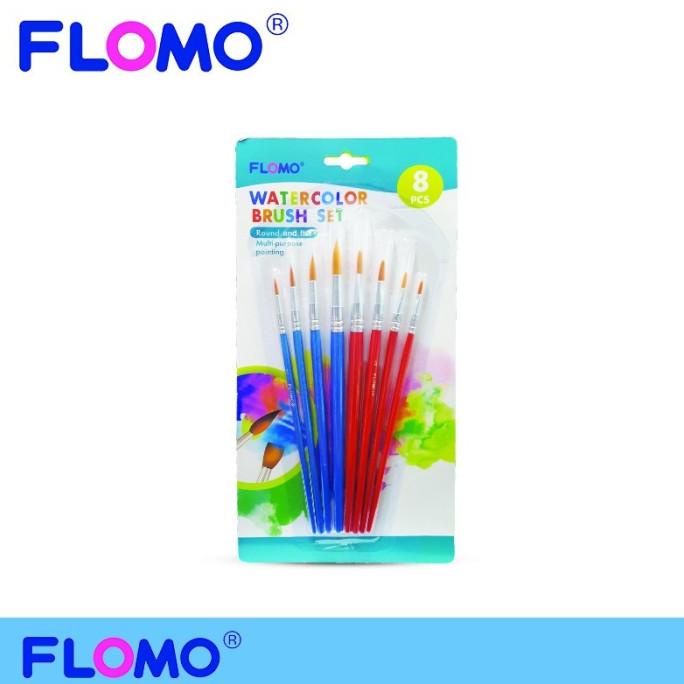 

langsung order saja] Flomo Water Colour Brush Set Mix Staedtler