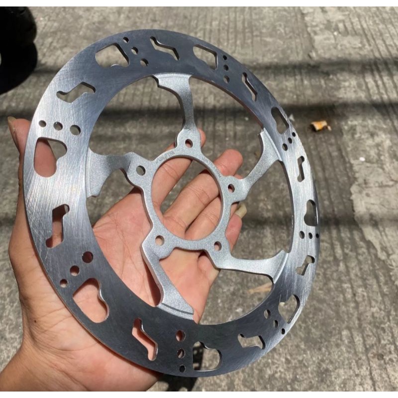 Disc piringan cakram baut 5 coak ukuran 220mm supra kharisma bubut coak herex