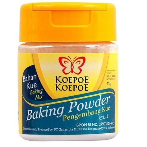 

BAKING POWDER KoePoe KoePoe Pengembang Kue 45g Kupu Kupu