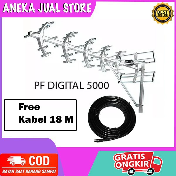 ANTENA DIGITAL/ANTENA LUAR DIGITAL PF 5000