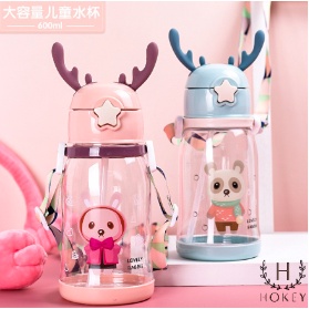 botol minum anak tali model tanduk rusa  600ml &amp; 700ml