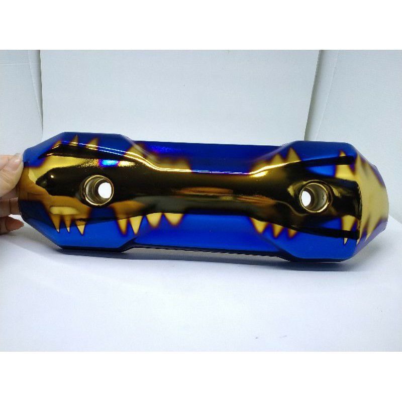 TAMENG KNALPOT ZOOMER DETAK JANTUNG HENG BEAT VARIO SCOOPY SPACY ASLI BAKARAN