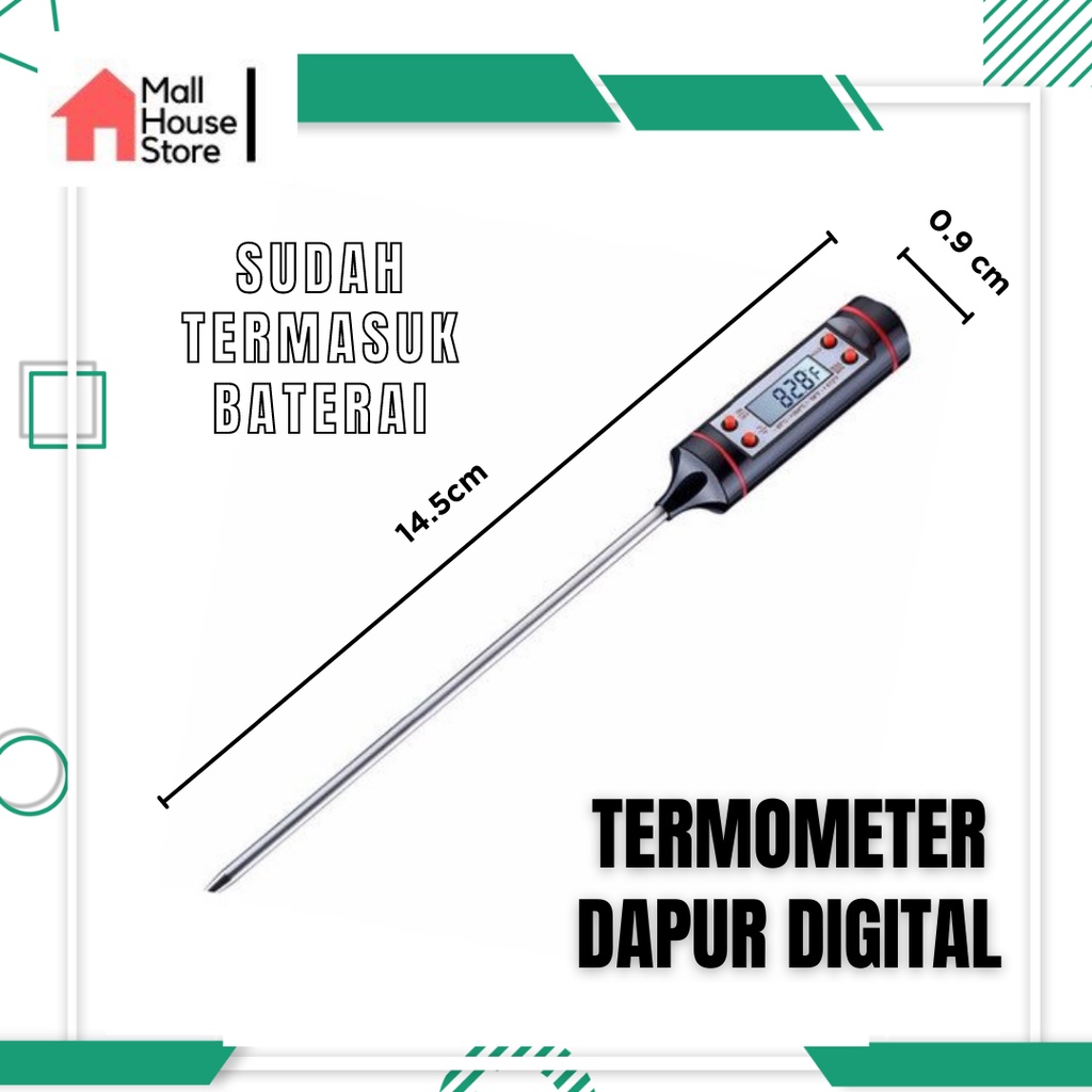 Termometer Digital Memasak /Termometer BBQ Termometer Digital Memasak / Termometer Makanan / Termome