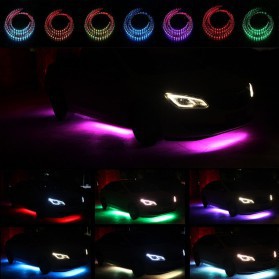 Grab Medan Lampu LED Strip Mobil with Bluetooth App Controller RGB Underglow Car Body 90/120 cm