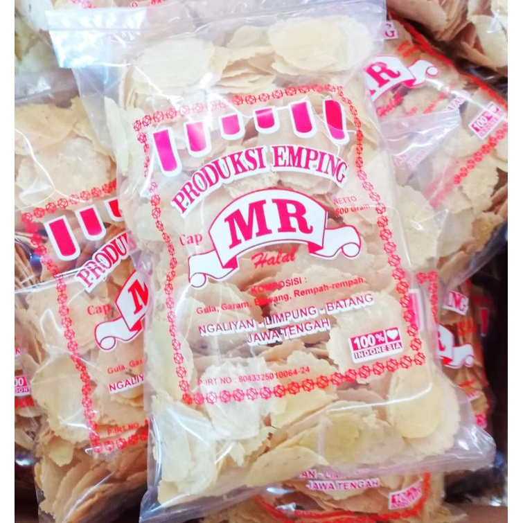 

EMPING MANIS UKURAN KECIL SUPER TIPIS 500GR