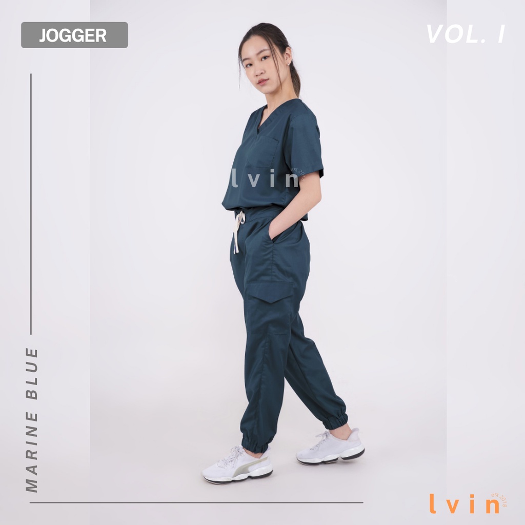 [ Lvin ] Vol I - Baju OKA Joger / Baju Jaga / Set Baju Celana Jaga Oka / Dokter Lengan Pendek / Baju OK / Active Series