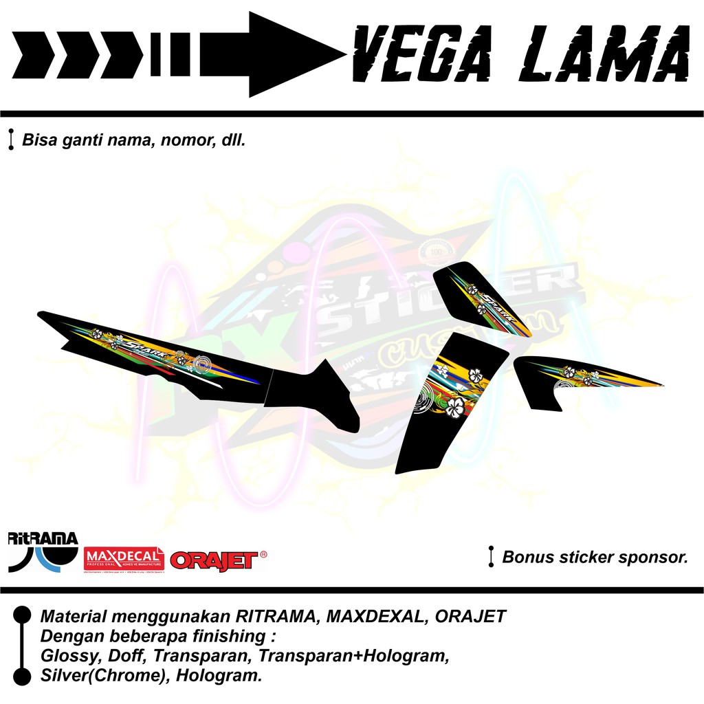 Striping Custom VEGA R LAMA