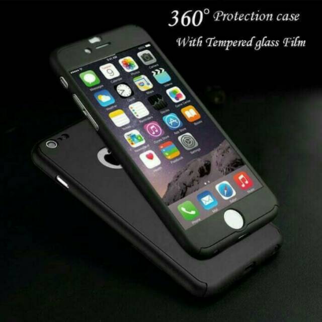 Casing 360 for iphone 5,5s,6,6s,7,7+