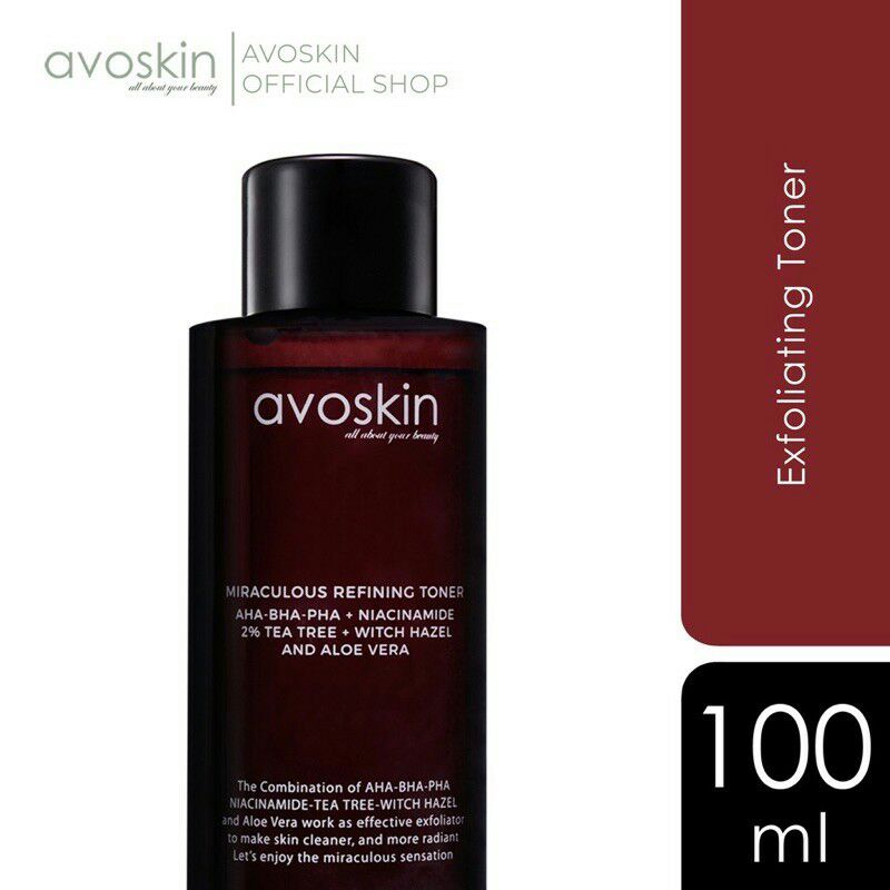 Avoskin Miraculous Refining Toner / Avoskin Toner Wajah Mrt MRT - 100ml 100 ml