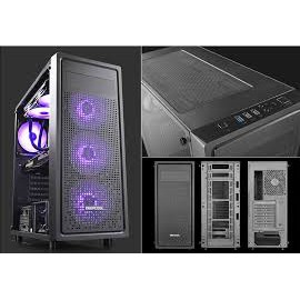 Deepcool E-SHIELD Tempered Glass E-ATX Mid Tower Gaming Case