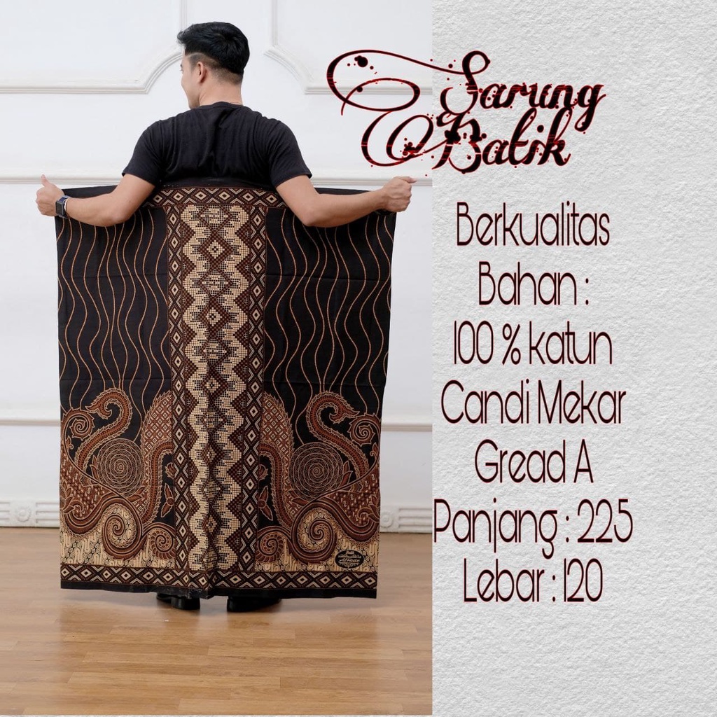 Sarung Batik Execlusive// Sarung Batik Pria Dewasa